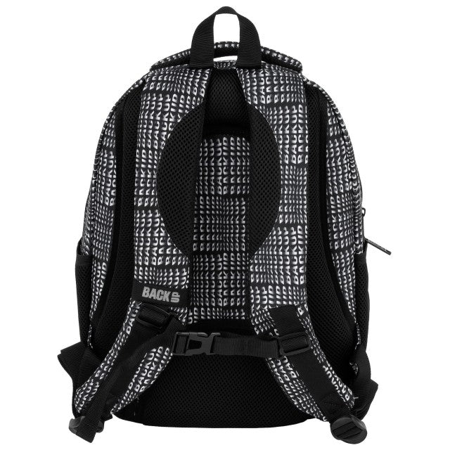 Mochila BackUP O 42 Letters, interior com bolso para portátil