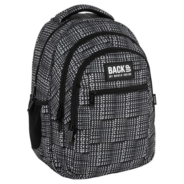 Mochila BackUP O 42 Letters, vista frontal