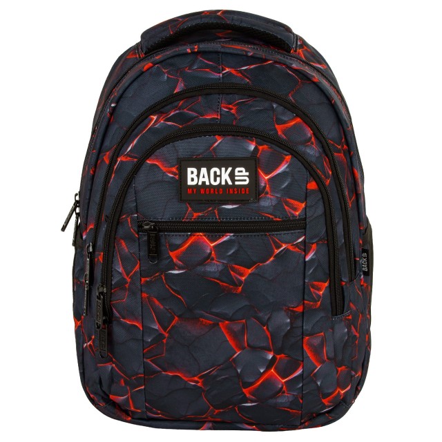 Mochila BackUP O 43 Blaze, vista lateral