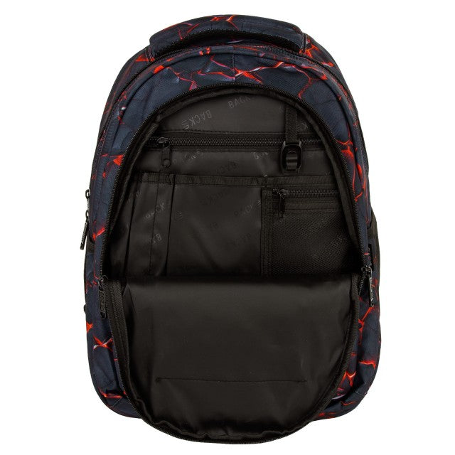 Mochila BackUP O 43 Blaze, base reforçada e pega