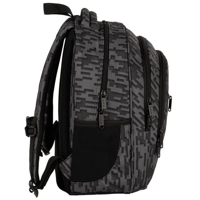 Mochila BackUP O 58 Steel, costas ergonómicas e alças