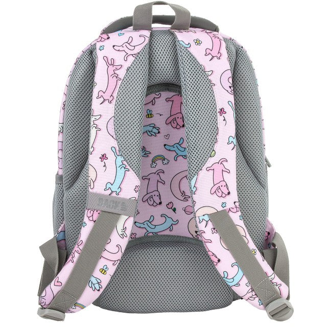 Mochila BackUP P 06 Cute Dogs, interior do compartimento principal