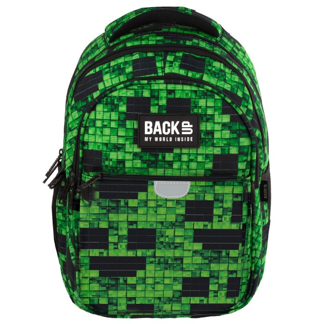 Mochila BackUP P 64 Slinker, vista lateral com bolso para garrafa