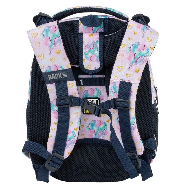 Mochila BackUP R 41 Balloons, interior com bolso para portátil