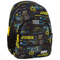 Tamanho Pequena 34x26x14, mochila BackUP Cyber Attack vista de frente