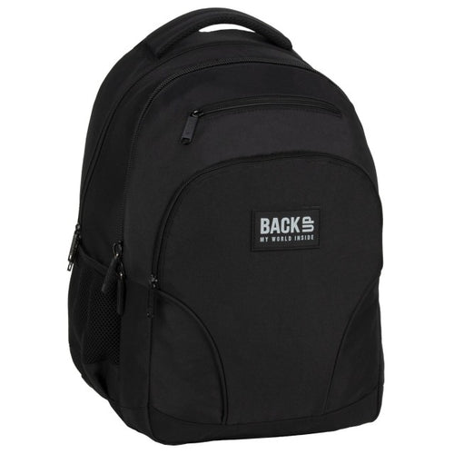 Mochila escolar BackUP W 56 preta, vista frontal