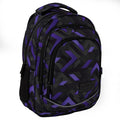 Mochila escolar BackUP X 47 Nanostripes, vista frontal