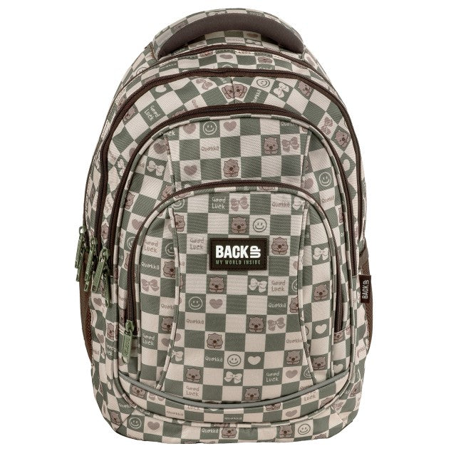 Mochila BackUP A 17 vista de lado com bolso para bebida