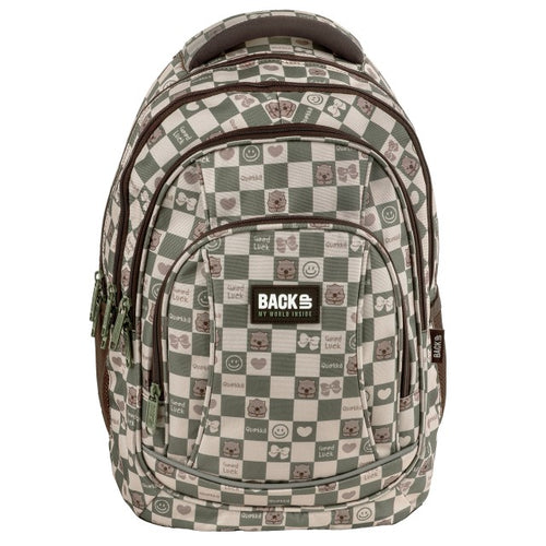 Mochila BackUP A 17 vista de lado com bolso para bebida