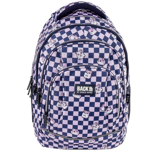 Vista lateral da mochila BackUP A 30 com bolso para garrafa