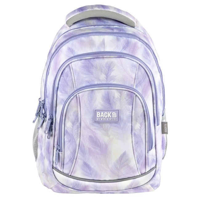 Perfil lateral da mochila BackUP A 44 com bolso para bebida