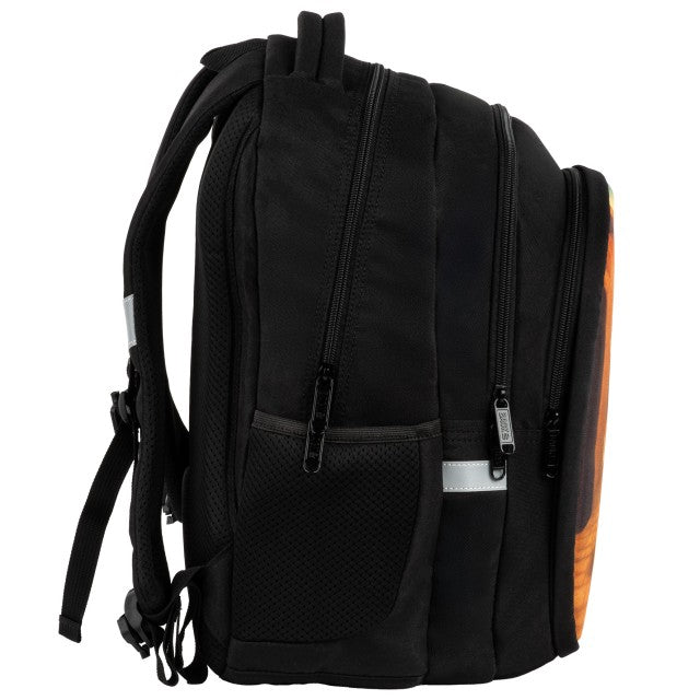 Interior com três compartimentos da mochila BackUP D 56