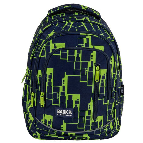 Vista lateral da mochila BackUP G 83 com bolso para bebida