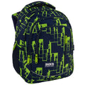 Mochila escolar BackUP G 83 Neon Tech, vista frontal
