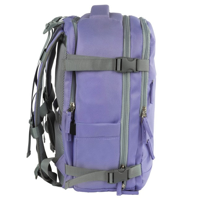 Costas da mochila BackUP K 48 com bolso para documentos