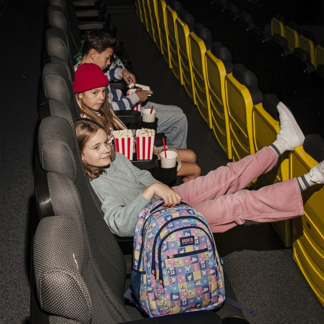 Alças anatómicas e base reforçada da mochila BackUP O 11