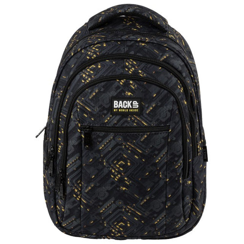 Vista lateral da mochila BackUP O 65 com bolso para garrafa