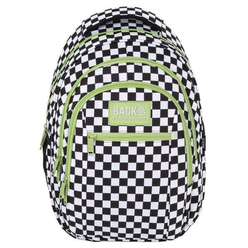Vista lateral da mochila BackUP O 94P com bolso para garrafa