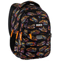 Mochila BackUP P 70 com carros de corrida, vista frontal