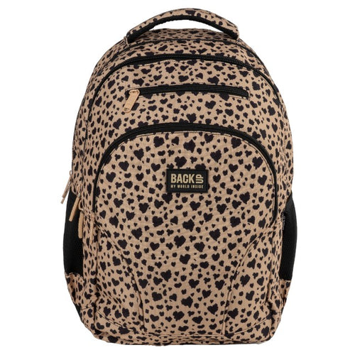 Costas da mochila com espuma respirável e alças contornadas