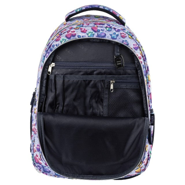Bolso lateral para garrafa e base reforçada