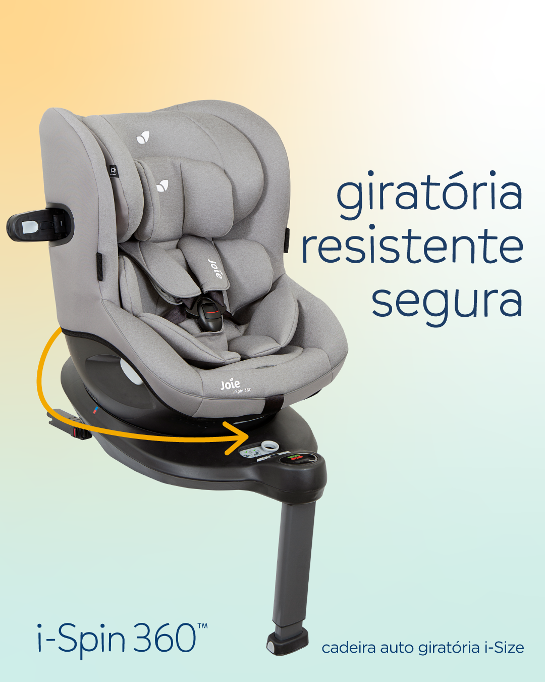 Silla de coche Joie i-Spin 360 | 40cm - 105cm MESH EDITION