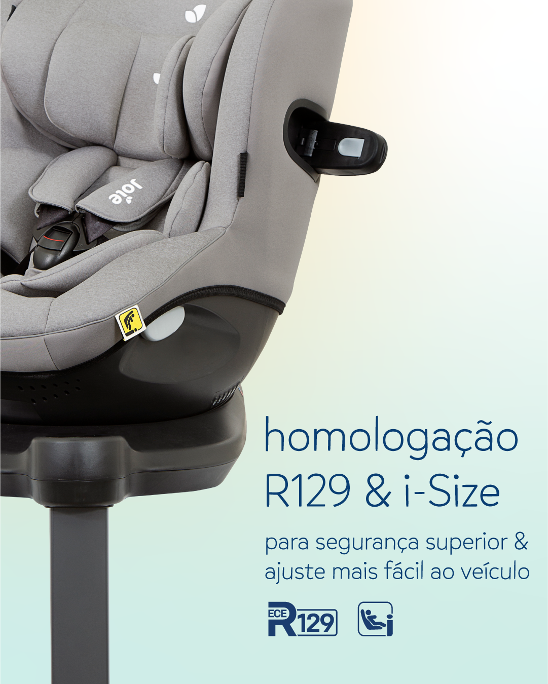 Silla de coche Joie i-Spin 360 | 40cm - 105cm MESH EDITION