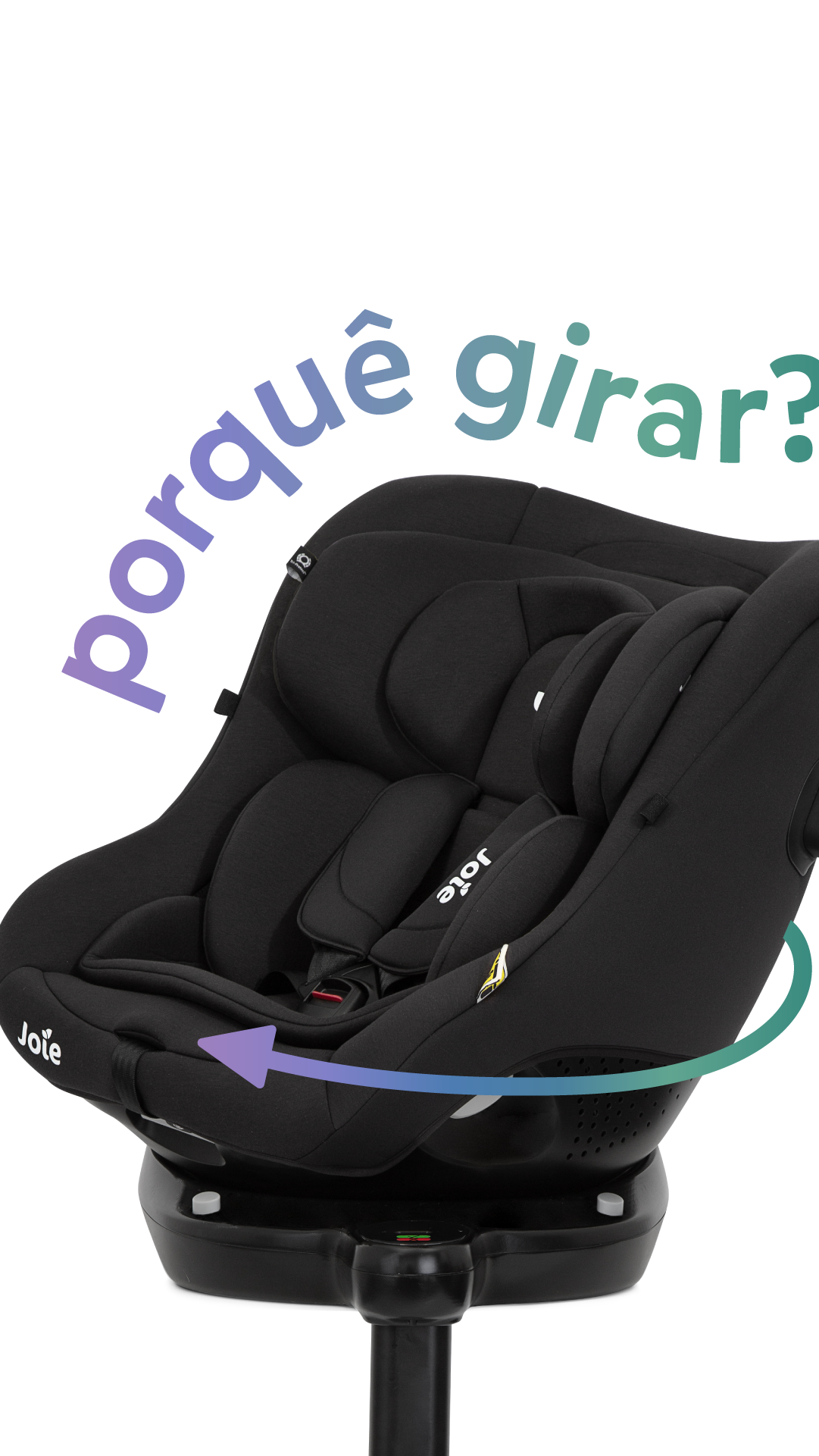 Cadeira Auto Joie I-Pivot 360  | 40cm - 105cm