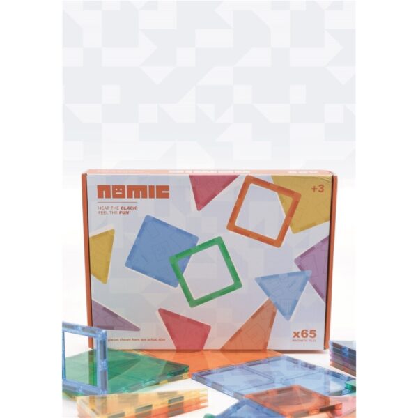 Nomic Jogo Blocos Magnéticos Clack 65pc