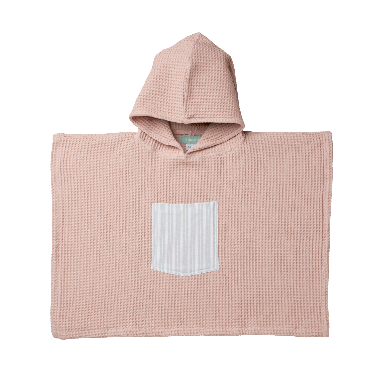 MolisandCo Poncho de banho Stripes