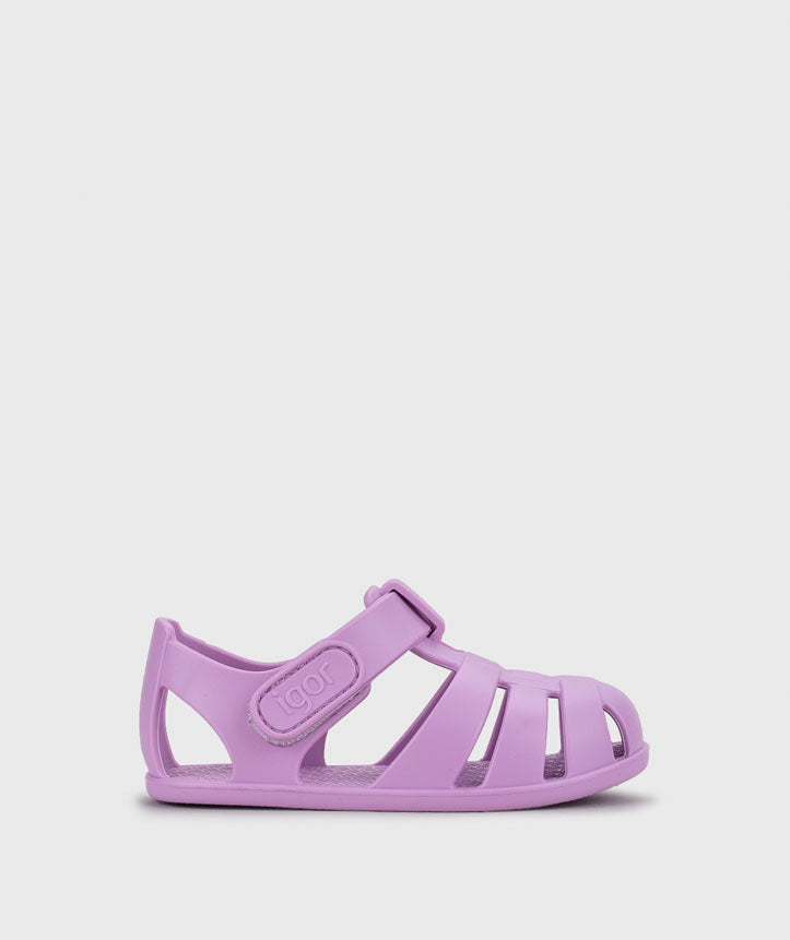 Igor Barefoot Nemo Solid Sandal Malva