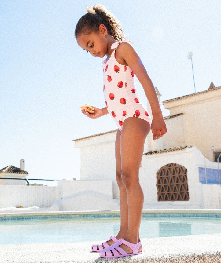 Igor Barefoot Nemo Solid Sandal Malva