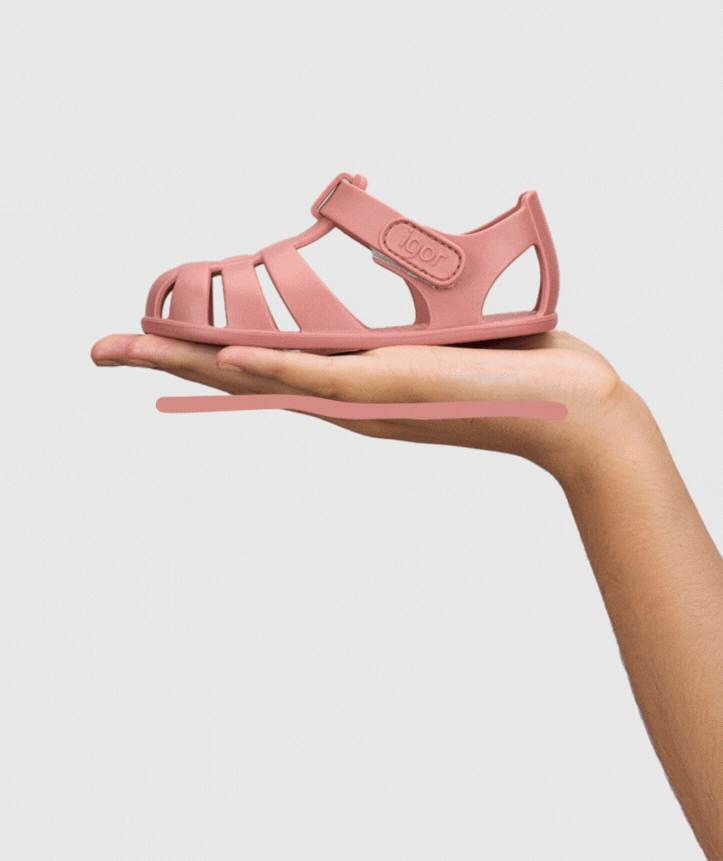 Igor Barefoot Sandália Nemo Solid Nuevo Rosa