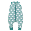 Saco de dormir MolisandCo TOG 1.0 com pés Sakura Garden, fotografia de produto da marca sobre fundo branco