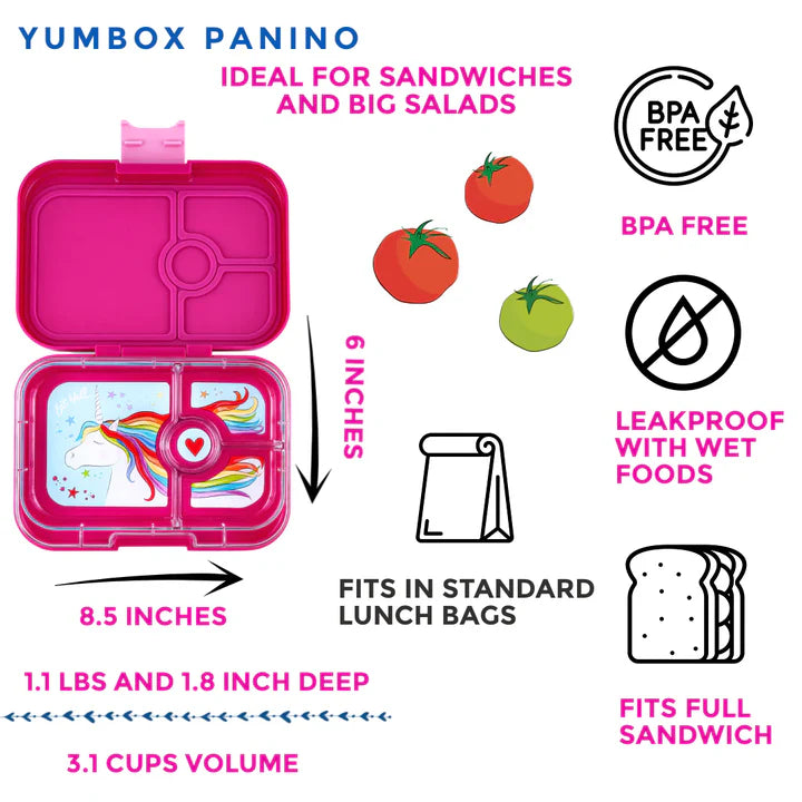 Yumbox Lunch Box with 4 compartments 