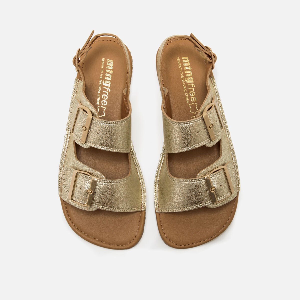 Mustang Free Lara Sandals - Metal Krak Platinum