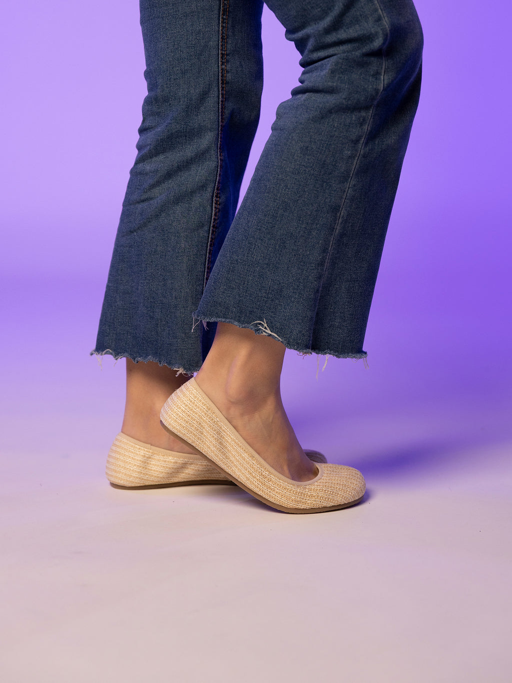 Mum Barefoot - Bailarina Sara Cream