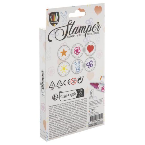 Grafix 6 Stamp Markers