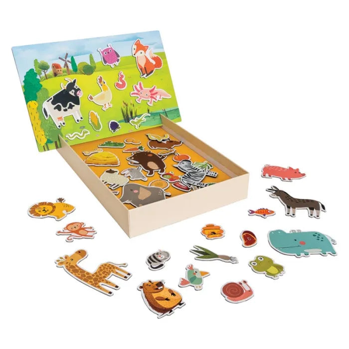 HappiHobbi - Magnetic Box - Animals