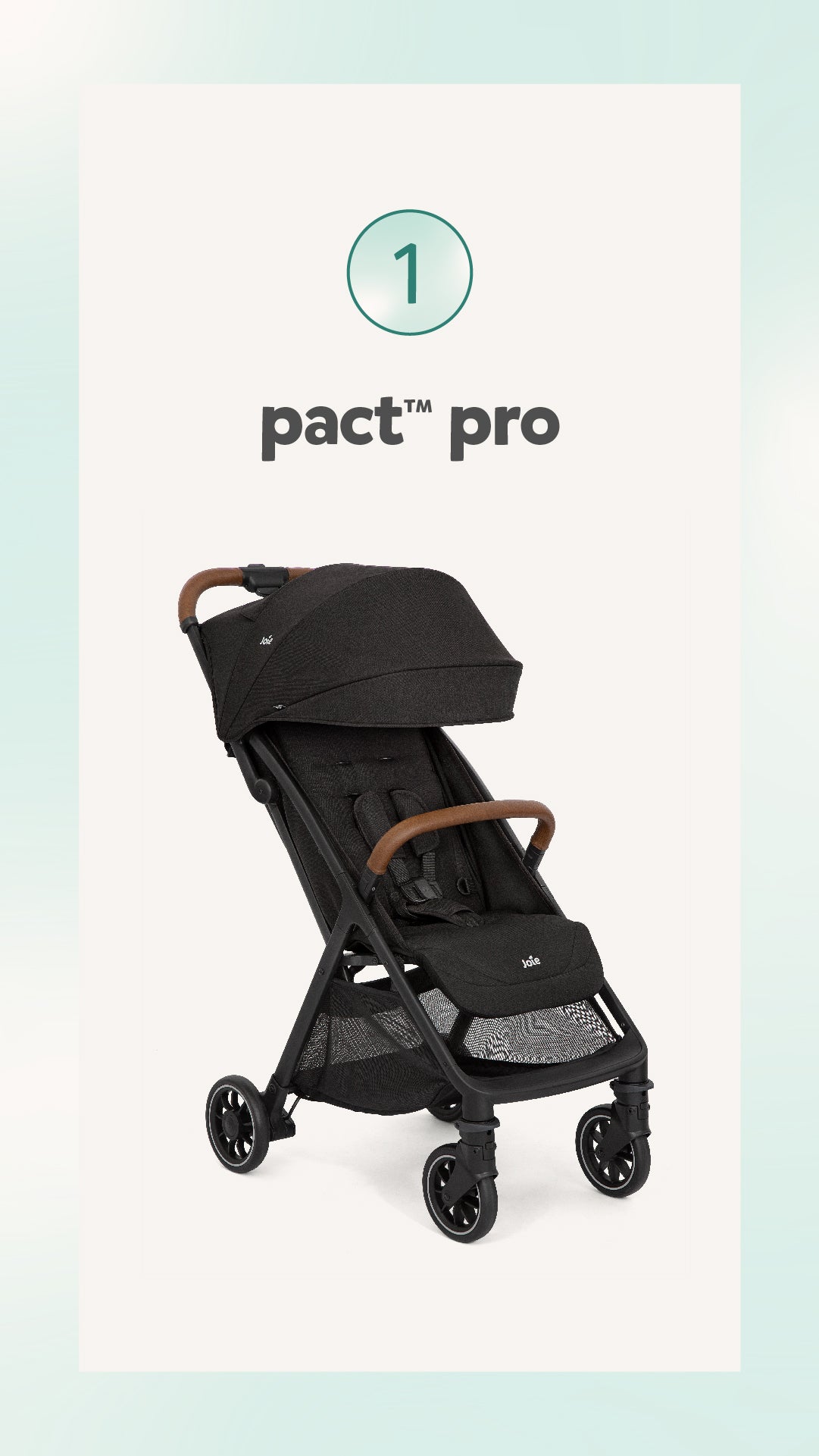 Joie Carrinho de passeio compacto Pact PRO até aos 22kg