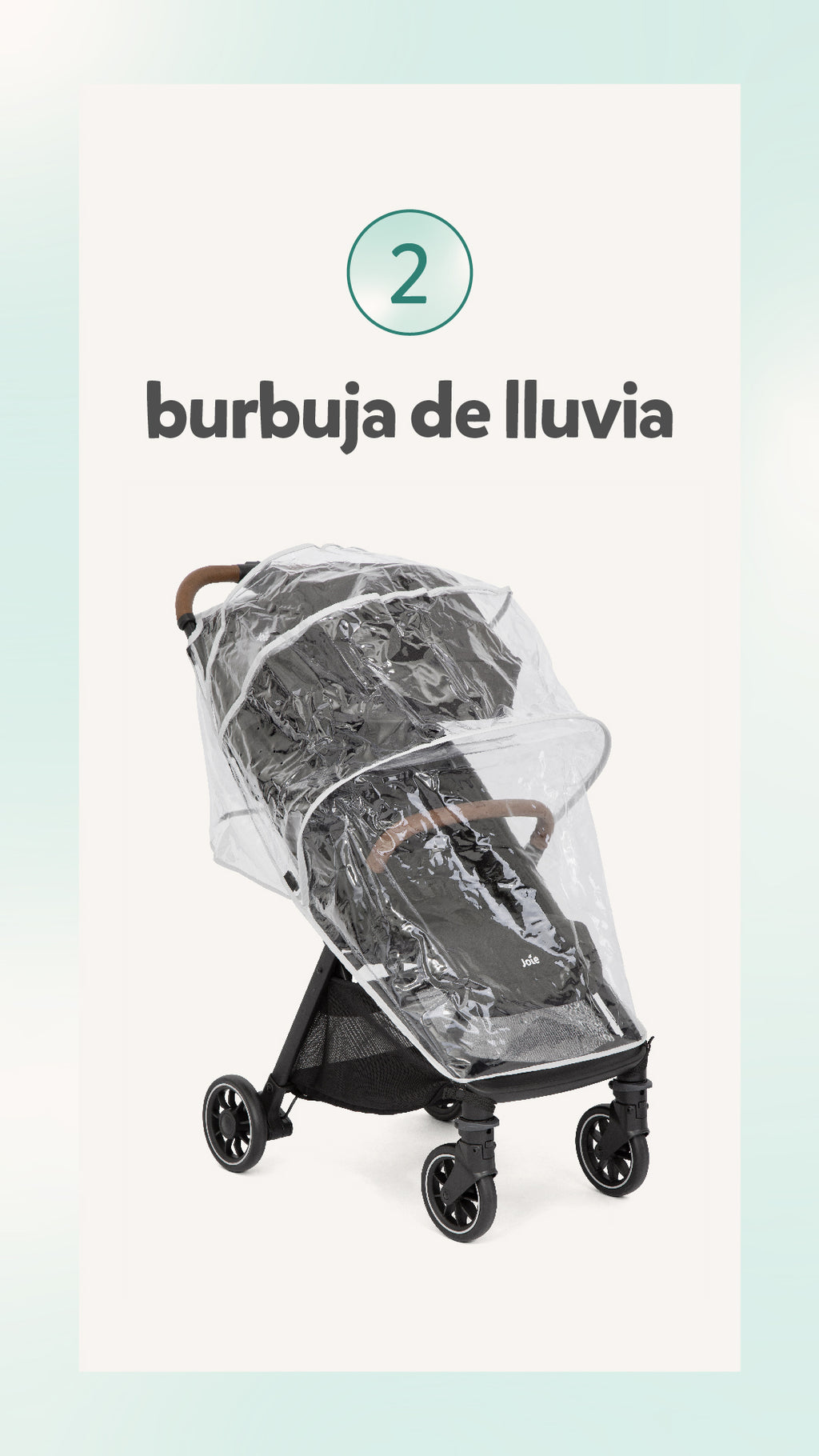 Joie Carrinho de passeio compacto Pact PRO até aos 22kg