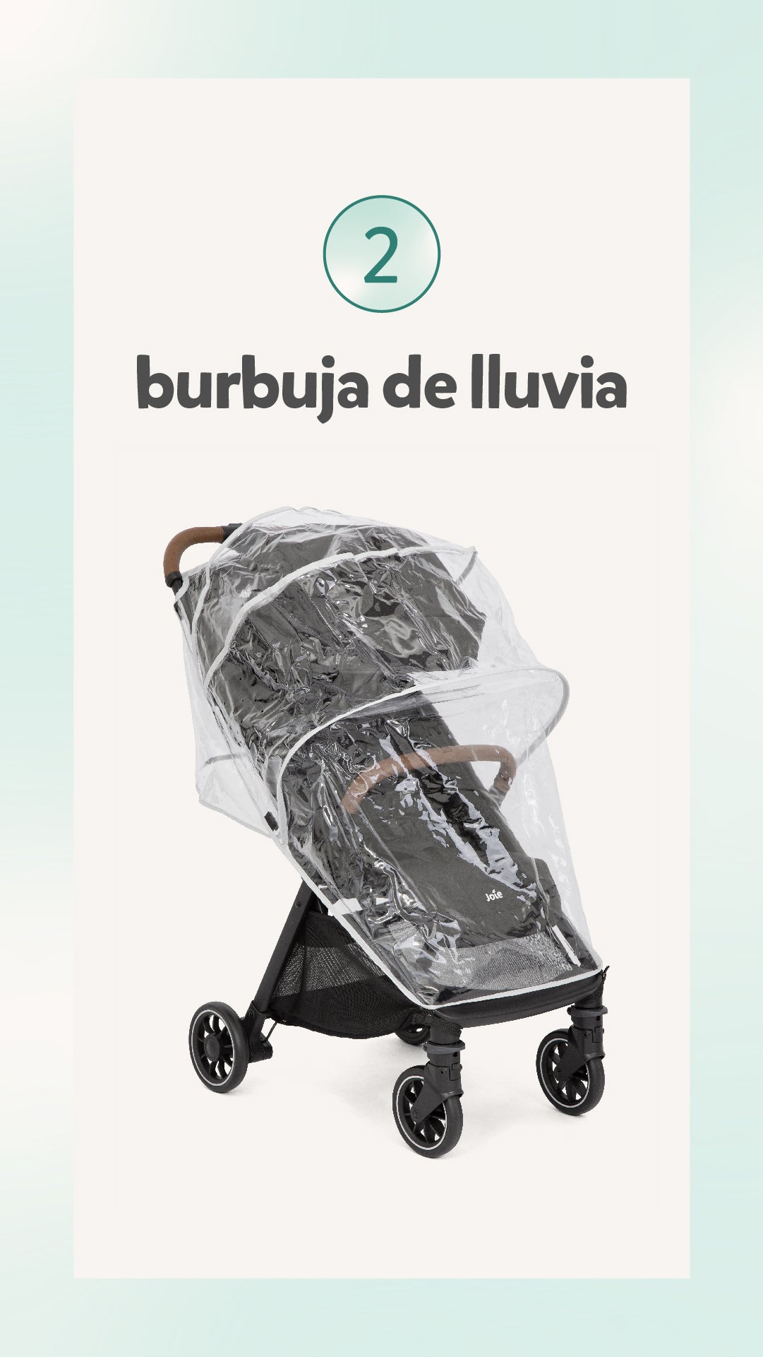 Joie Carrinho de passeio compacto Pact PRO até aos 22kg