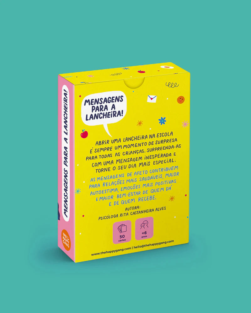 THE HAPPY GANG - Mensagens para Lancheira