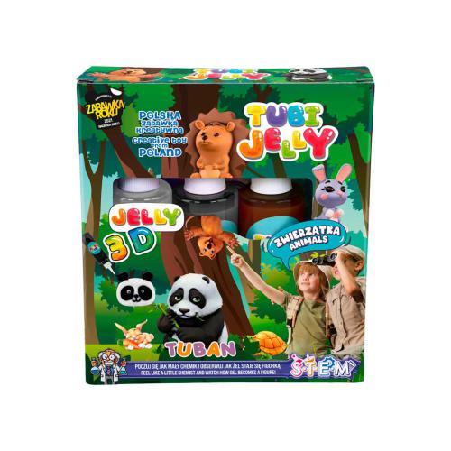 Tuban Tubi Jelly 3-Color Set – Animals