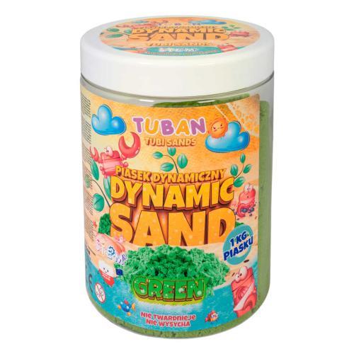 Tuban Areia cinética - Verde 1Kg