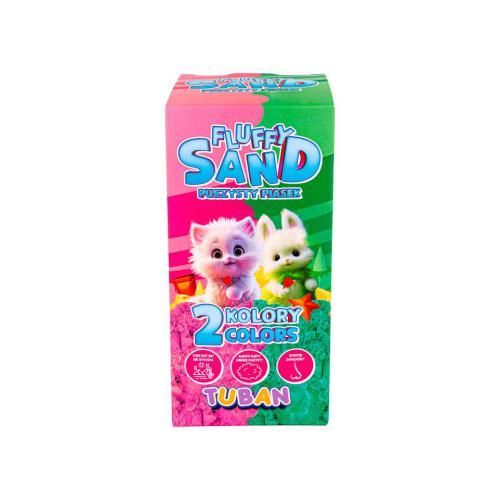 Tuban Fluffy Sand Set – Pink and Green 2 x 70g