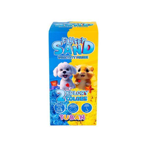 Tuban Fluffy Sand Set – Blue and Yellow 2 x 70g
