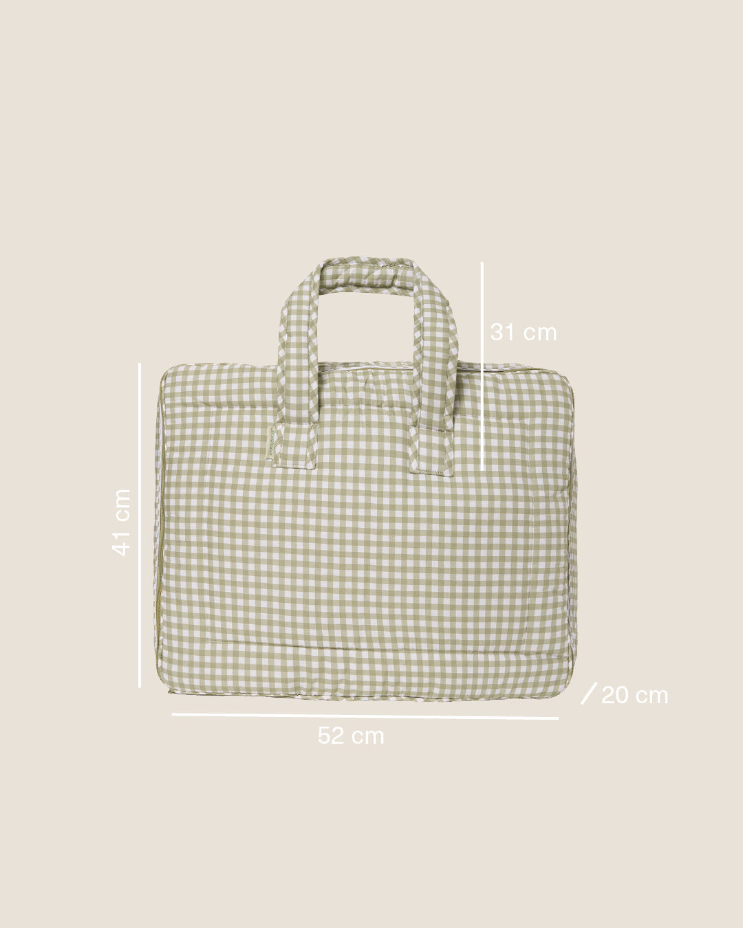 MolisandCo Mala de viagem infantil Mint Tea