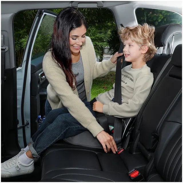 Cadeira auto FF banco elevatório + mochila Trunki BoostApak 126cm - 150 cm