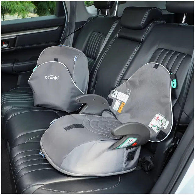 Cadeira auto FF banco elevatório + mochila Trunki BoostApak 126cm - 150 cm